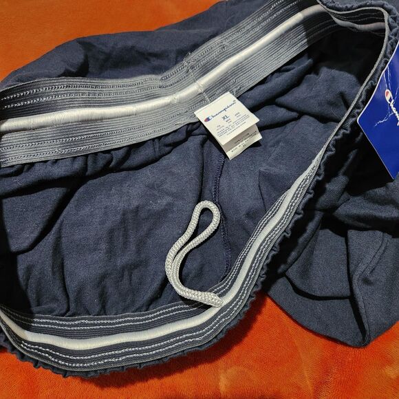 Champion Pants Size XL Navy Blue Color Elastic Waist With Pockets - Picture 8 of 9